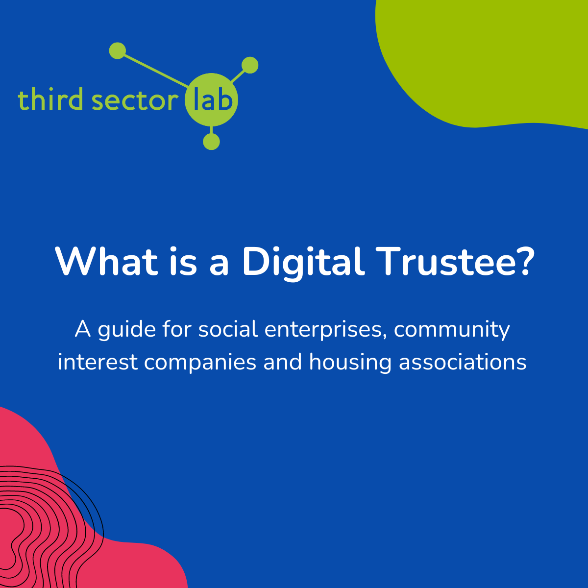 What is a Digital Trustee? A Guide for social enterprises, community interest companies and housing associations